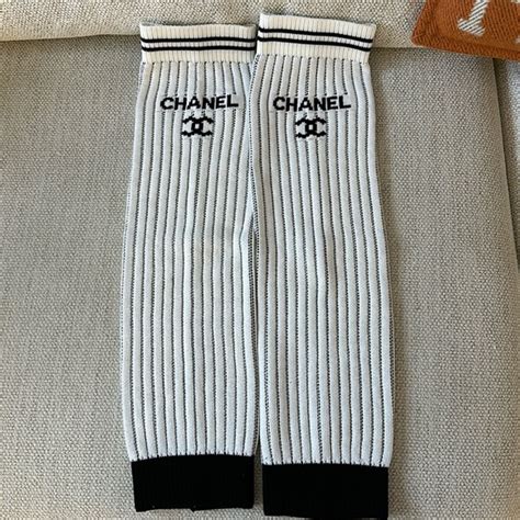 cheap chanel leg warmers|Chanel Cable.